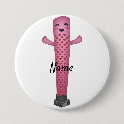 Balloonman Valentijn Thunder_Cove Ronde Button 7,6 Cm (Voorkant)