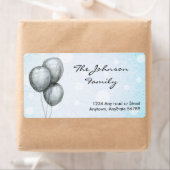 Balloons Adres Etiket (Insitu)