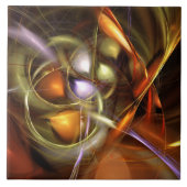 Balloons and Ribbons  Abstract Tegeltje (Voorkant)