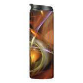 Balloons and Ribbons Abstract Thermosbeker (Geroteerd rechts)