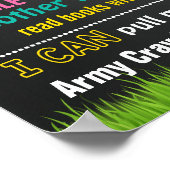 Balloons, gebarentbloemen voor eerste verjaardag poster (Hoek)