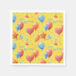 Balloons Happy Birthday beroemd gemaakt door Natas Servet