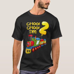 Balloons Jongeren Ik ben 2 jaar oude boys Train 2n T-shirt