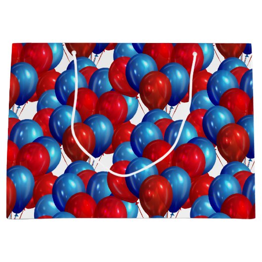 Balloons papiertas groot cadeauzakje (Voorkant)