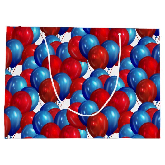 Balloons papiertas groot cadeauzakje (Achterkant)