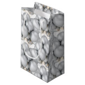 Balloons papiertas klein cadeauzakje (Voorkant Gekanteld)