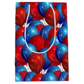 Balloons papiertas medium cadeauzakje (Voorkant)