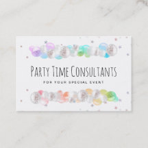 *~* Balloons Rainbow Party Event Planner Festive B