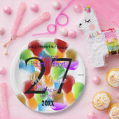 Balloons Speciaal Bord Happy Birthday Paper (Feest)