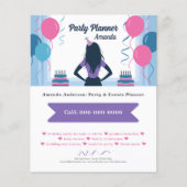 Balloons & Twists - Party Planner Flyer (Voorkant)