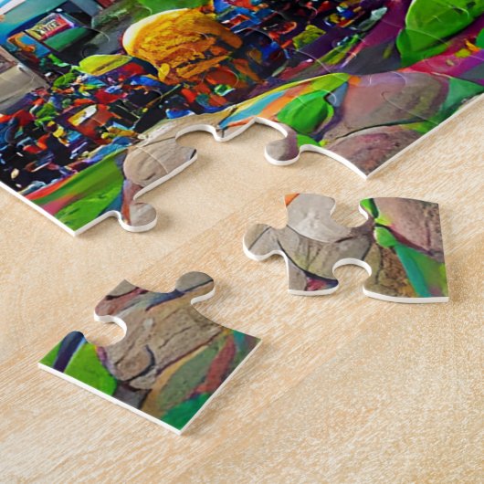 Balloons Welkom Thuispuzzel Legpuzzel (Zijkant)