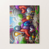 Balloons Welkom Thuispuzzel Legpuzzel (Verticaal)