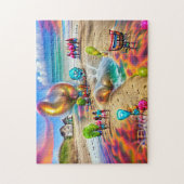 Balloons Welkom Thuispuzzel Legpuzzel (Verticaal)