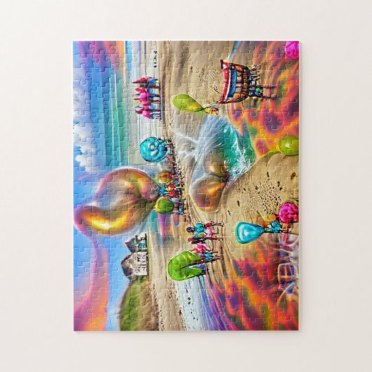 Balloons Welkom Thuispuzzel Legpuzzel (Verticaal)