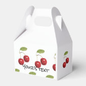 Ballotins Cherry ❤️ cerise BOX Bedankdoosjes (Voorkant Zijde)