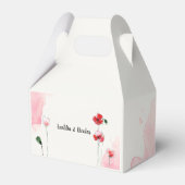 Ballotins "Coquelicots" Bedankdoosjes (Voorkant Zijde)