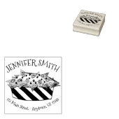 Ballpark Cheese Nacho Chips Snack Foodie Adres Rubberstempel (Gestempeld)