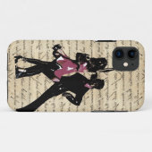 Ballrokdansers op  papier Case-Mate iPhone case (Achterkant (horizontaal))