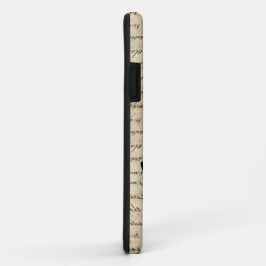 Ballrokdansers op  papier Case-Mate iPhone case (Achterkant/rechts)