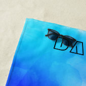 Ballroom Ballerina Waterverf Strandlaken (In situ)