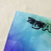 Ballroom Ballerina Waterverf Strandlaken (In situ)