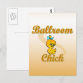 Ballroom Chick Briefkaart (Voorkant / Achterkant)