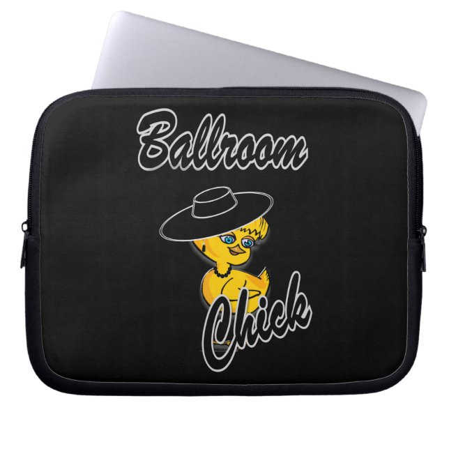 Ballroom Chick Laptop Sleeve (Voorkant)