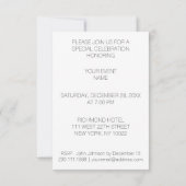 Ballroom Classic Dance Festival Vip Uitnodiging (Achterkant)