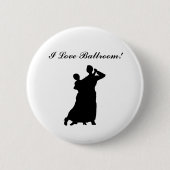 "Ballroom Couple" - Aangepaste Button (Voorkant)
