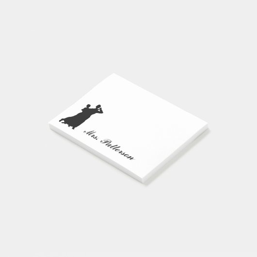 "Ballroom Couple" — Aangepaste Post-its Post-it® Notes (Schuin)
