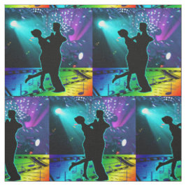 Ballroom Dance: een paar Stage lichten en muziek # Stof