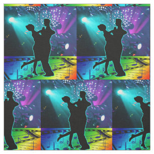 Ballroom Dance: een paar Stage lichten en muziek # Stof
