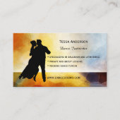 Ballroom Dance Instructor Visitekaartje (Voorkant)