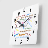 Ballroom Dance-stijlen Vierkante Klok (Hoek)