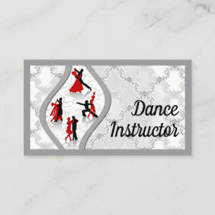  Ballroom Dance Teacher Visitekaartje
