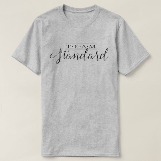 Ballroom Dance | Team Standard T-shirt (Design voorkant)