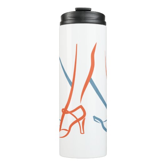 Ballroom Dance Travel Mug Thermosbeker (Voorkant)