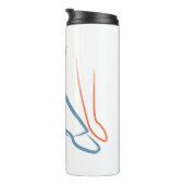 Ballroom Dance Travel Mug Thermosbeker (Geroteerd rechts)