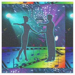 Ballroom Dance: zijdelingse poetsen en muziek Stof