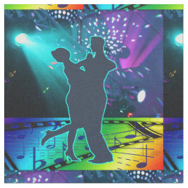 Ballroom Dance: zijdelingse poetsen en muziek Stof