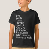 Ballroom Dancer 10 Traditionele Dansgeschenk T-shirt (Voorkant)