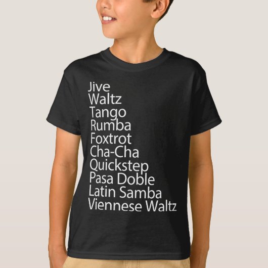 Ballroom Dancer 10 Traditionele Dansgeschenk T-shirt (Voorkant)