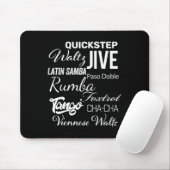 Ballroom Dancer Pun Gift Muismat (Met muis)