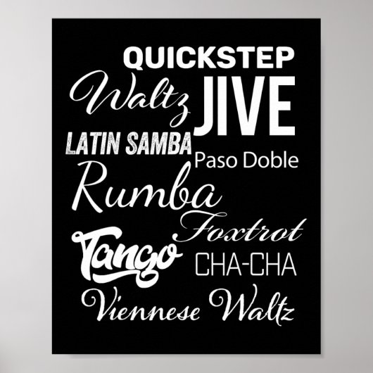 Ballroom Dancer Pun Gift Poster (Voorkant)