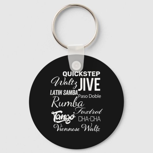 Ballroom Dancer Pun Gift Sleutelhanger (Voorkant)