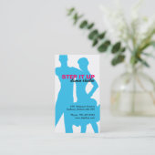 Ballroom Dancer Visitekaartje (Staand voorkant)