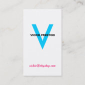 Ballroom Dancer Visitekaartje (Achterkant)