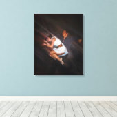 Ballroom Dancers Canvas Afdruk (Insitu (Houten vloer))