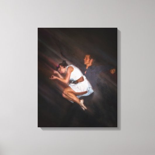 Ballroom Dancers Canvas Afdruk (Voorkant)