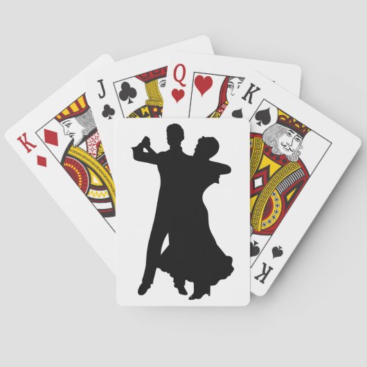 Ballroom Dancers Pokerkaarten (Achterkant)